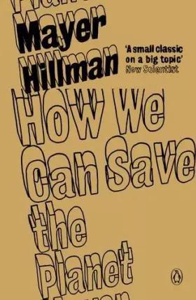 Couverture du produit · How We Can Save the Planet