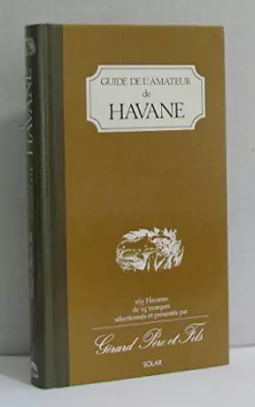 Couverture du produit · Guide amateur de havane