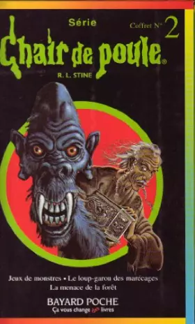 Couverture du produit · Coffret en 3 volumes: Tome 13, Le Loup-garou des marécages  Tome 33, La menace de la forêt  Tome 36, Jeux de monstres