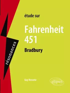 Couverture du produit · Etude sur Farhenheit 451, Ray Bradbury
