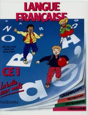 Couverture du produit · La balle aux mots, langue française, CE1, élève
