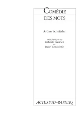 Couverture du produit · Comedie Des Mots