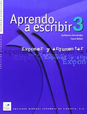 Couverture du produit · Aprendo a escribir 3: Cuadernas De Redaccion
