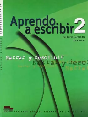 Couverture du produit · Aprendo a escribir 2: Cuaderno de Redaccion