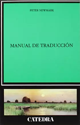 Couverture du produit · Manual de traducción (Lingüística)