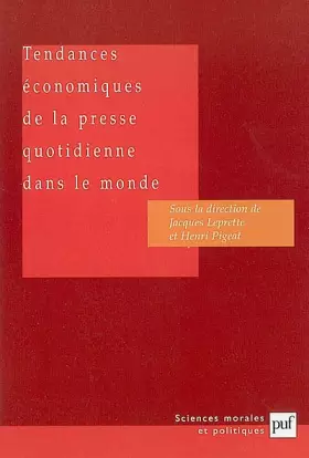 Couverture du produit · Tendances économiques de la presse quotidienne dans le monde