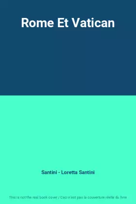 Couverture du produit · Rome Et Vatican