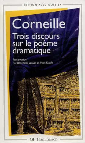Couverture du produit · Trois discours sur le poème dramatique