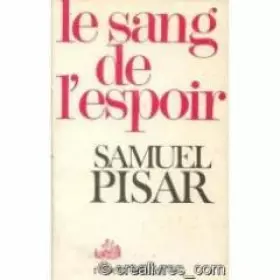 Couverture du produit · Le sang de l'espoir