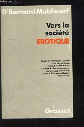 Couverture du produit · Vers la société érotique
