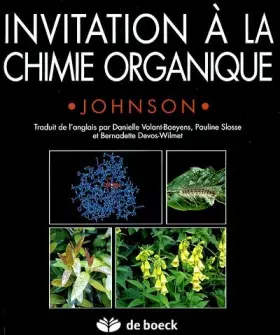 Couverture du produit · Invitation à la chimie organique