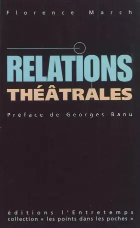 Couverture du produit · Relations théatrales