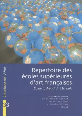 Couverture du produit · Répertoire des écoles supérieures d'art françaises