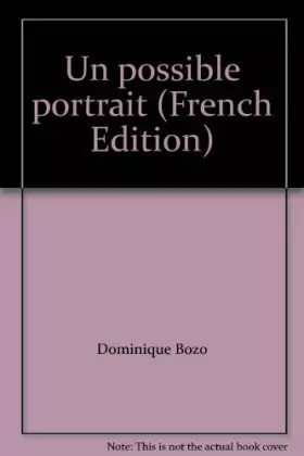 Couverture du produit · Un possible portrait