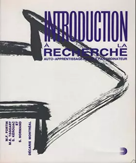 Couverture du produit · INTRODUCTION A LA RECHERCHE AUTO-APPRENTISSAGE