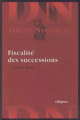 Couverture du produit · Fiscalité des successions