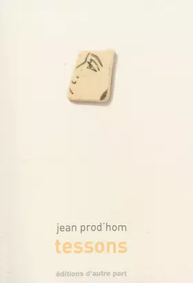 Couverture du produit · Tessons