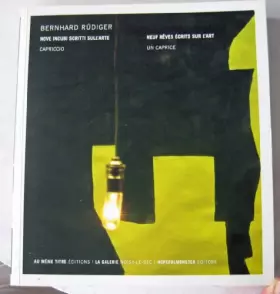 Couverture du produit · Neuf reves ecrits sur l'art. Nove incubi scritti sull'arte