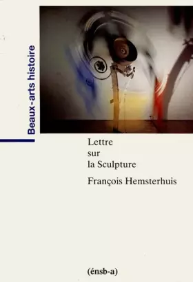 Couverture du produit · Lettre sur la sculpture