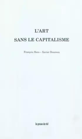 Couverture du produit · L'art sans le capitalisme