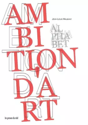 Couverture du produit · Ambition d'art, pack en 2 volumes : Alphabet Archive