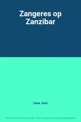 Couverture du produit · Zangeres op Zanzibar
