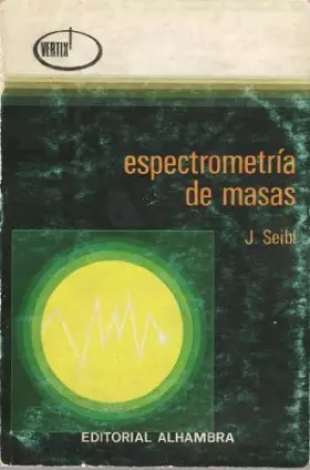 Couverture du produit · ESPECTROMETRÍA DE MASAS