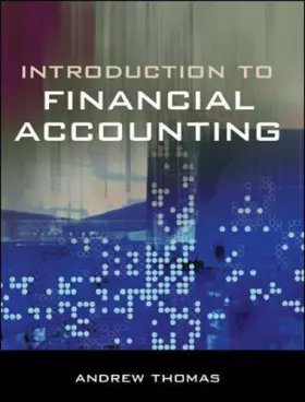 Couverture du produit · An Introduction to Financial Accounting