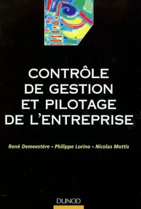 Couverture du produit · Contrôle de gestion et pilotage de l'entreprise