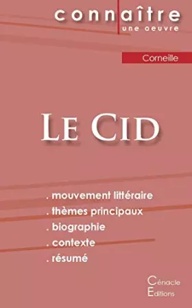 Couverture du produit · Fiche de lecture Le Cid de Corneille (Analyse littéraire de référence et résumé complet)