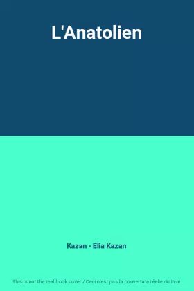 Couverture du produit · L'Anatolien