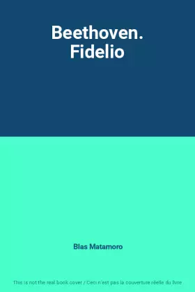 Couverture du produit · Beethoven. Fidelio