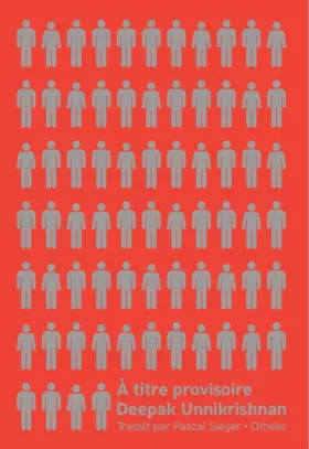 Couverture du produit · A titre provisoire