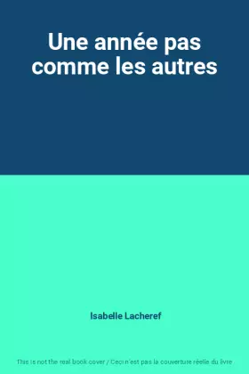 Couverture du produit · Une année pas comme les autres