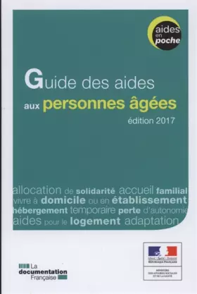 Couverture du produit · Guide des aides aux personnes âgées