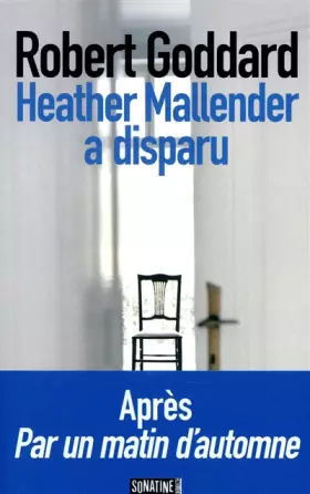 Couverture du produit · HEATHER MALLENDER A DISPARU