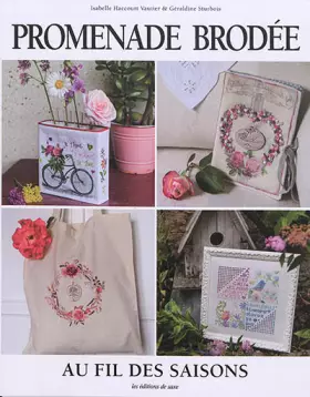 Couverture du produit · PROMENADE BRODEE AU FIL DES SAISONS
