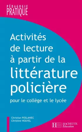 Couverture du produit · Activités de lecture à partir de la littérature policière