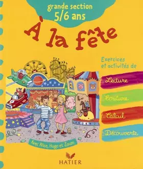 Couverture du produit · Fais-moi découvrir A la fête Foraine - Maternelle Grande Section