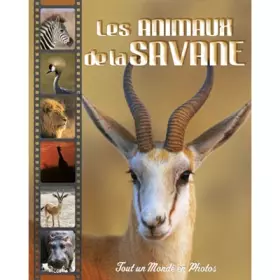 Couverture du produit · Les animaux de la savane