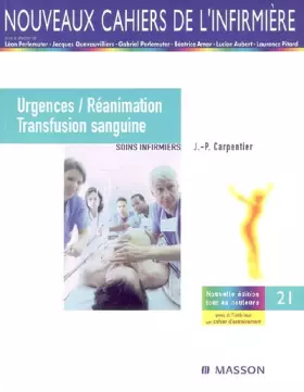 Couverture du produit · Urgences et réanimation, transfusion sanguine: Soins infirmiers