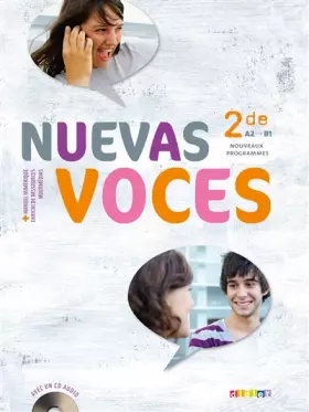 Couverture du produit · Nuevas Voces 2de - Livre + CD audio