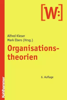 Couverture du produit · Organisationstheorien