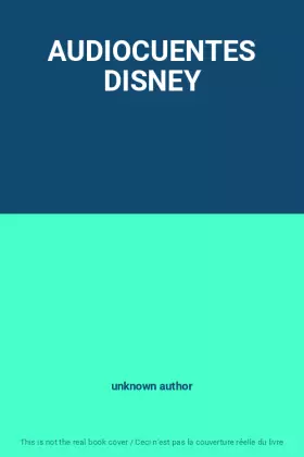 Couverture du produit · AUDIOCUENTES DISNEY