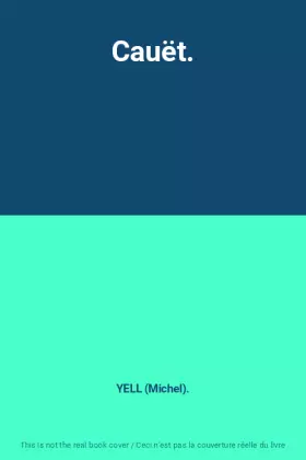 Couverture du produit · Cauët.