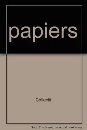 Couverture du produit · Papiers