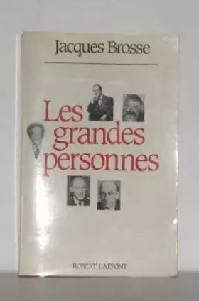 Couverture du produit · GRANDES PERSONNES