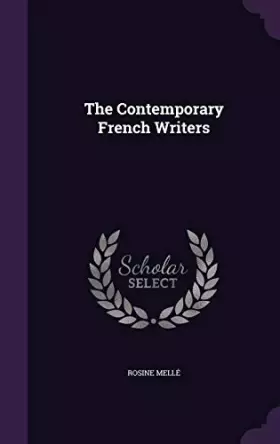 Couverture du produit · The Contemporary French Writers