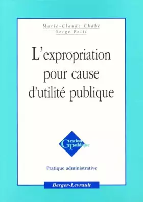 Couverture du produit · Expropriation pour cause d'utilité publique
