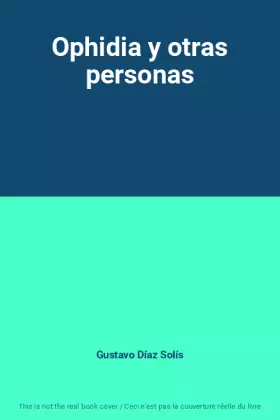 Couverture du produit · Ophidia y otras personas